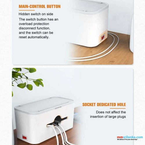 LDNIO SN5311 2500W Management Power Strip Box (6M)